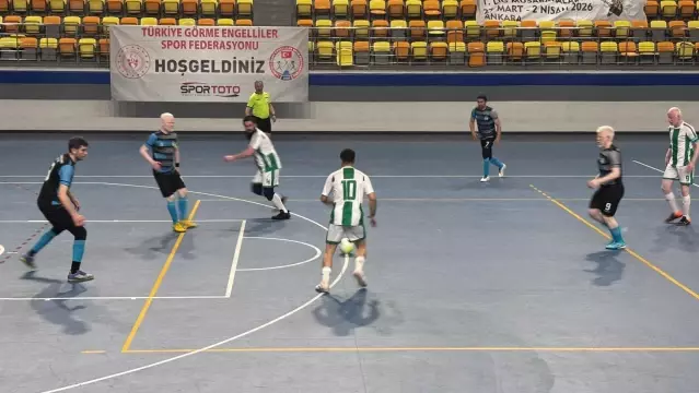 Ankara’da Görme Engelli Sporcular Futsal Sahasında Buluştu