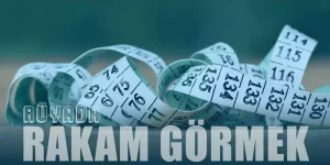 Rüyada Rakam Görmek