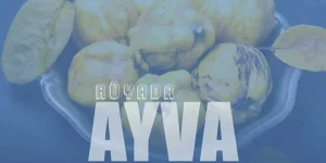 Rüyada Ayva Görmek