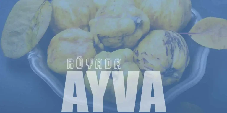 Rüyada Ayva Görmek